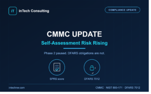 cmmc_update_Self-assessment-risk