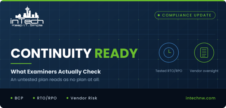 Business Continuity Planning for Financial Firms: What an Examiner Actually Looks For